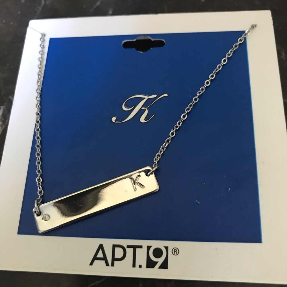 Apt 9 Letter ‘K’ Necklace